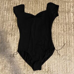 Nikolay XS Cap Sleeve High Leg Leotard